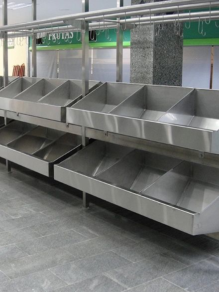 Rack Acero Inoxidable